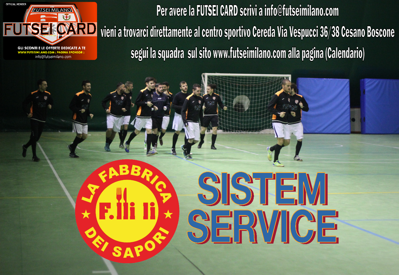 La Futsei Card e Nuovi Sponsor